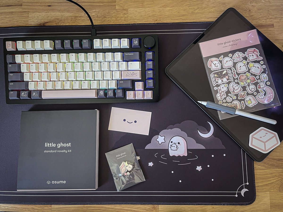 Mentioned that Boo Baskets looked cute to my partner. He understood the assignment. 👻✨
- Osume’s Little Ghost set ❤️