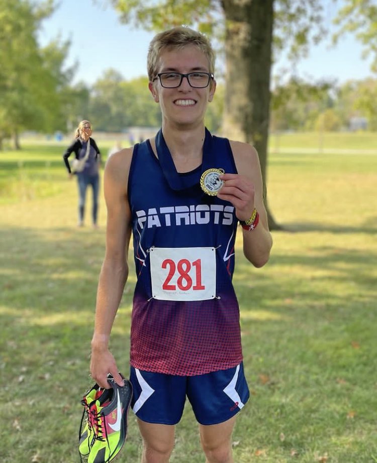 Patriot Invite: ran 16:13 5k (second fastest in school history) 2nd place overall