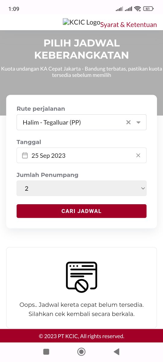 ppijatpria's tweet photo. @KeretaCepatID Terimakasih https://t.co/lD2coSMWjN