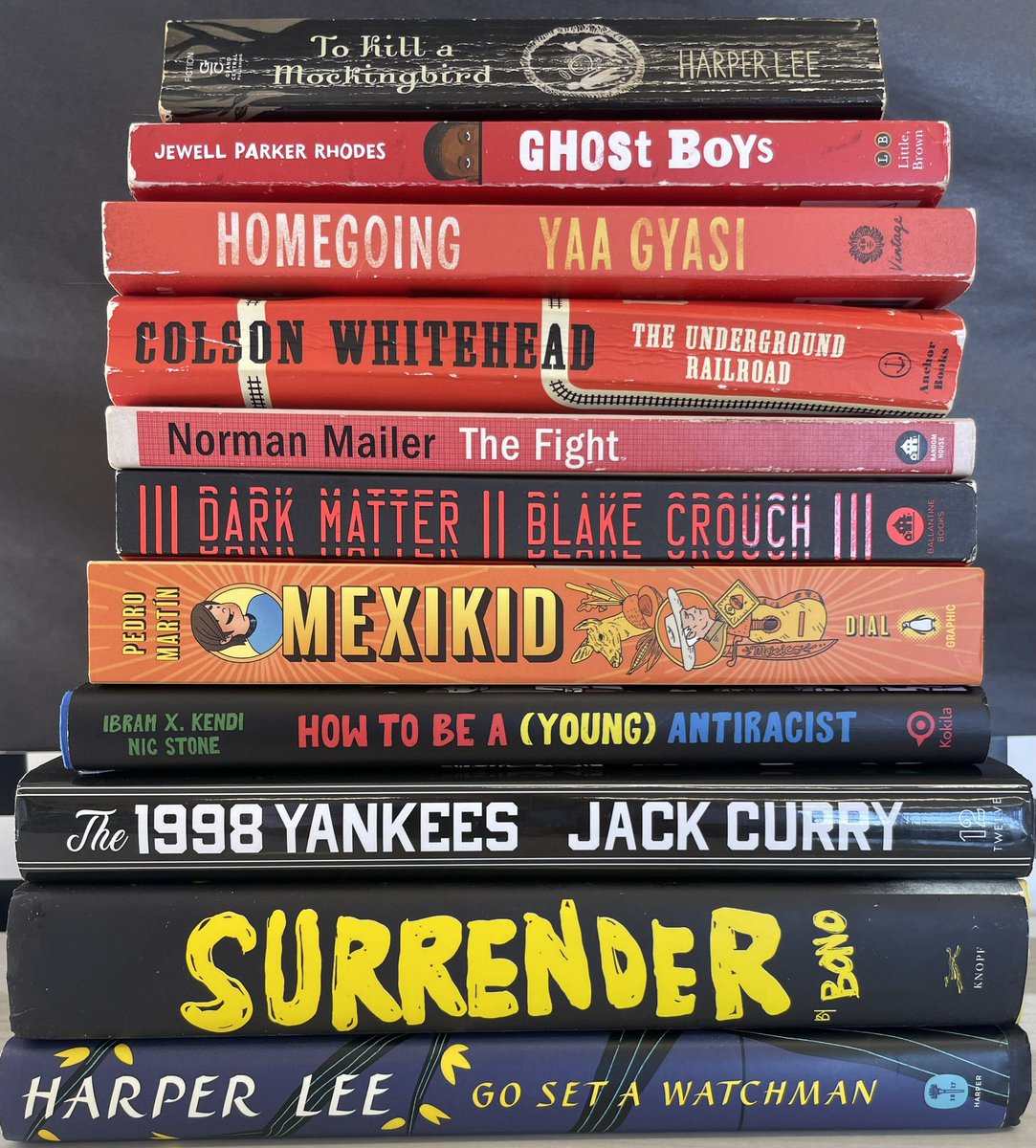 I’m late getting around to this, but here’s what I read this summer. You? #SummerStack