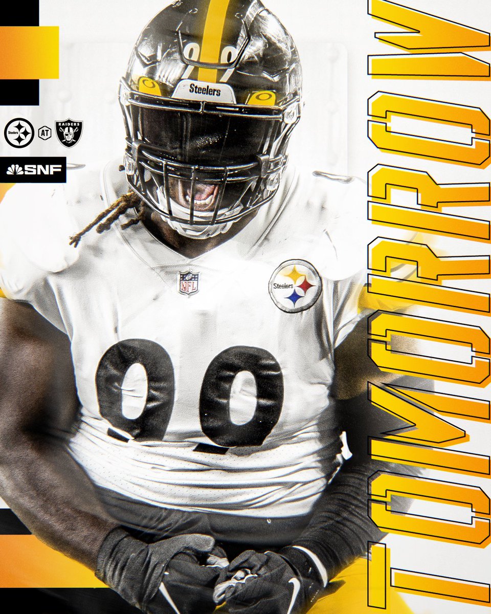 steelers's tweet photo. One more sleep

#HereWeGo | @Mr_Ogunjobi https://t.co/heOijkUHMI