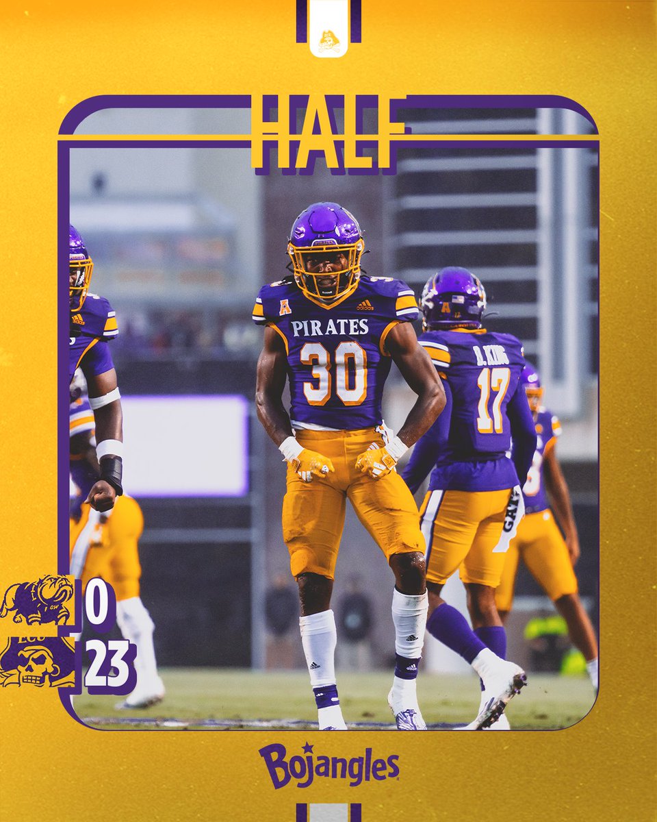 Up at the half🏴‍☠️
