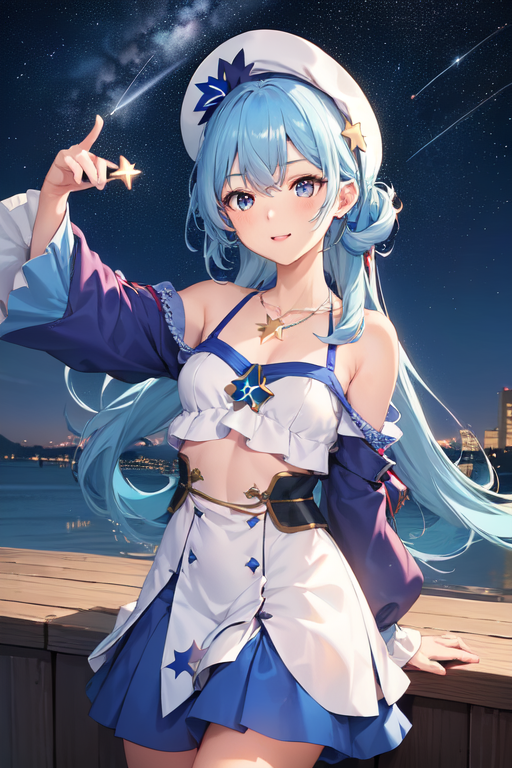 select_ai's tweet photo. 星街すいせい
#AIart #AIイラスト #ホロライブ #Hololive #すいちゃん #comet #いいねとRTお願いします https://t.co/nwntUPrwi1