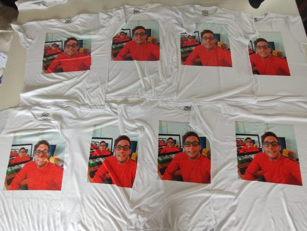 Señoras y señores ya comenzó la preparación de las Remeras Splinter. El lunes se empiezan a entregar las primeras, gracias a todos los que compraron y a los que aún siguen consultando.

Todavía están a la venta, para más info hablen al MD