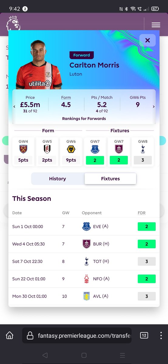 rakkhis's tweet image. #bribing ... yes well maybe #morris 

Yes probably for #alvarez because I got his points for 3 GW already. 4 weeks looks fine
 #fpl despite @LutonTown being terrible