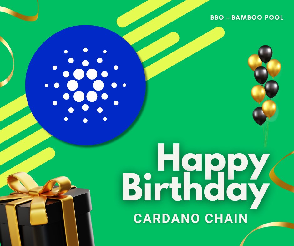 DucChauB's tweet photo. "Today, 6 years ago, the Genesis Block(block 0) was created"
Happy 6th birthday, Cardano! I've been a fan for 3 years, and I'm excited to see what the future holds. Together, we'll make Voltaire a reality.
#ADA, #CardanoCommunity @IOHK_Charles https://t.co/c072AK2TTR