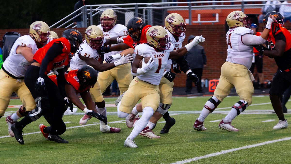 ElonFootball's tweet photo. First half images from Buies Creek. #AED https://t.co/26snSY7LLV