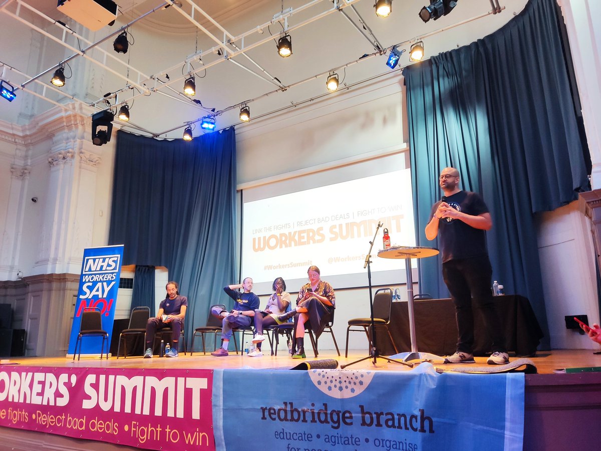 Thank you for everyone who came and made this a great day. 

We are the rank and file. 

This is our fight. 

We will link the fights, reject bad deals and we will fight to win. 

Solidarity comrades ✊

#WorkersSummit