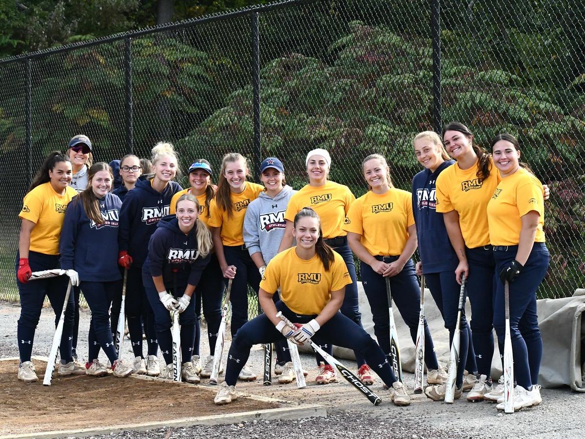RMUSoftball's tweet photo. Awesome day! 🥰

Such a fun Alumni Game. Then, in less than 2 hrs, we raised $500 for Connor’s Cure! 👀💛🎗️

HUGE THANK YOU to everyone that came out to support this amazing cause. And congrats to Drew for winning the HR Derby and the custom Connor’s Cure glove.

#TagInForACure https://t.co/zE1iAAJoMH