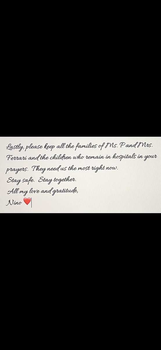 An open letter to my extended Farmingdale Family 💚