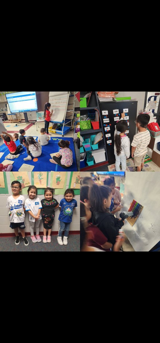 MsArreguin_RPE's tweet photo. Kinder is celebrating Hispanic Heritage Month, making papel picado. We are also learning our new stations! #kinderisfun @HumbleISD_RPE @HumbleISD https://t.co/lhzuB3O3un