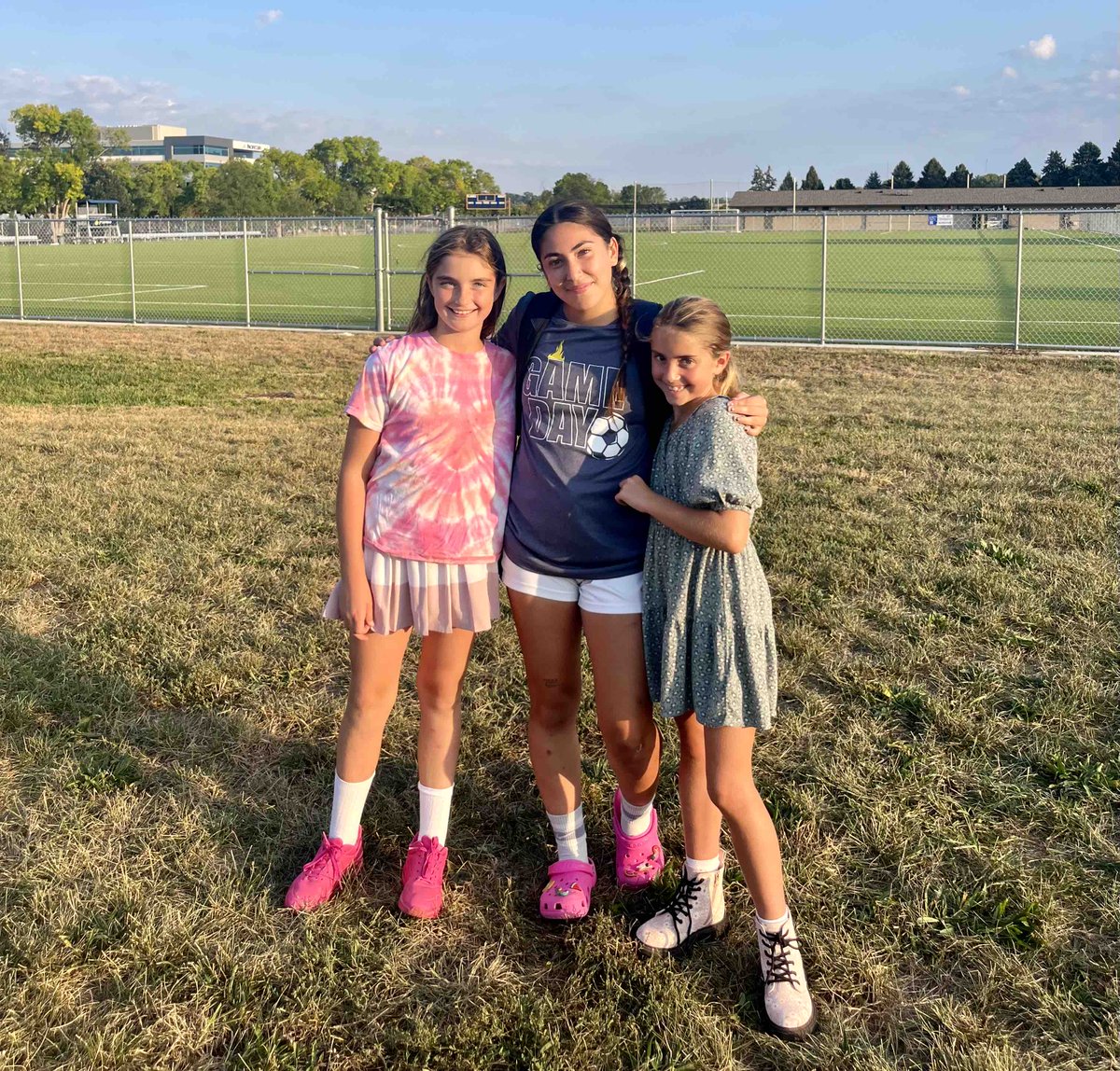 ISW Athletes Liv and Ari supporting ISW Coach <a href="/jimena27700257/">Jimena Estrada</a> at her college match. Love it.