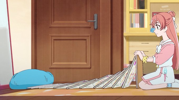 謎ドミノするましろんすき #nitiasa #precure 