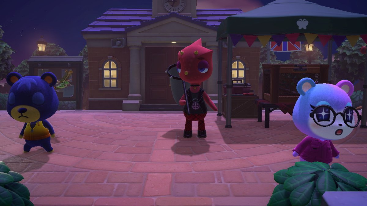 GoldiGreatBears's tweet image. I&apos;m not sure about this Flick chap. A metalhead lizard obsessed with bugs, dedicating his life to catching mini-beasts. &apos;Pocket-monsters&apos; he refers to them as, when hunting with the cubs.

I just think the bears need to watch their cubs around him.

#AnimalCrossing #ACNH #Bugoff