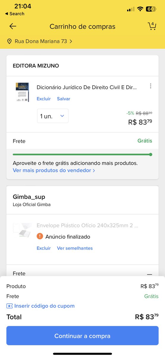 drmatheusacs's tweet photo. @felipeneto Boa noite, tudo bom? Gostaria desse livro pois preciso aprofundar meu vocabulário jurídico para exercer a profissão com excelência. Grato pela atenção e obrigado por dar oportunidades e incentivo a leitura. https://t.co/BzdpUfYtQm