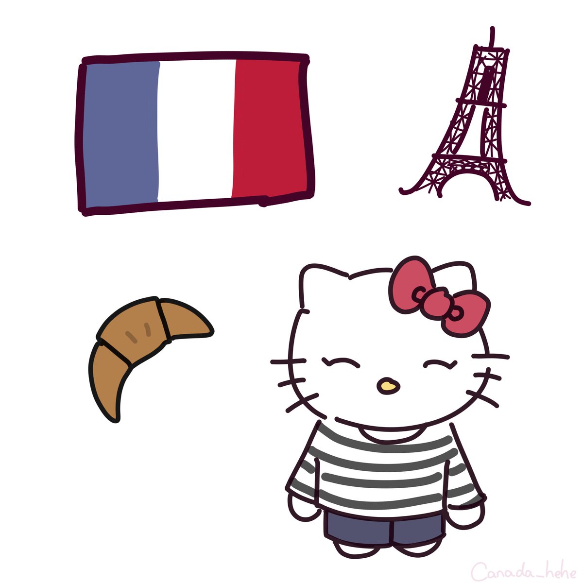 canada_hehe's tweet photo. π«π· #france #hellokitty #countryhumansfrance #hellokittyart https://t.co/lzDbFyMX86