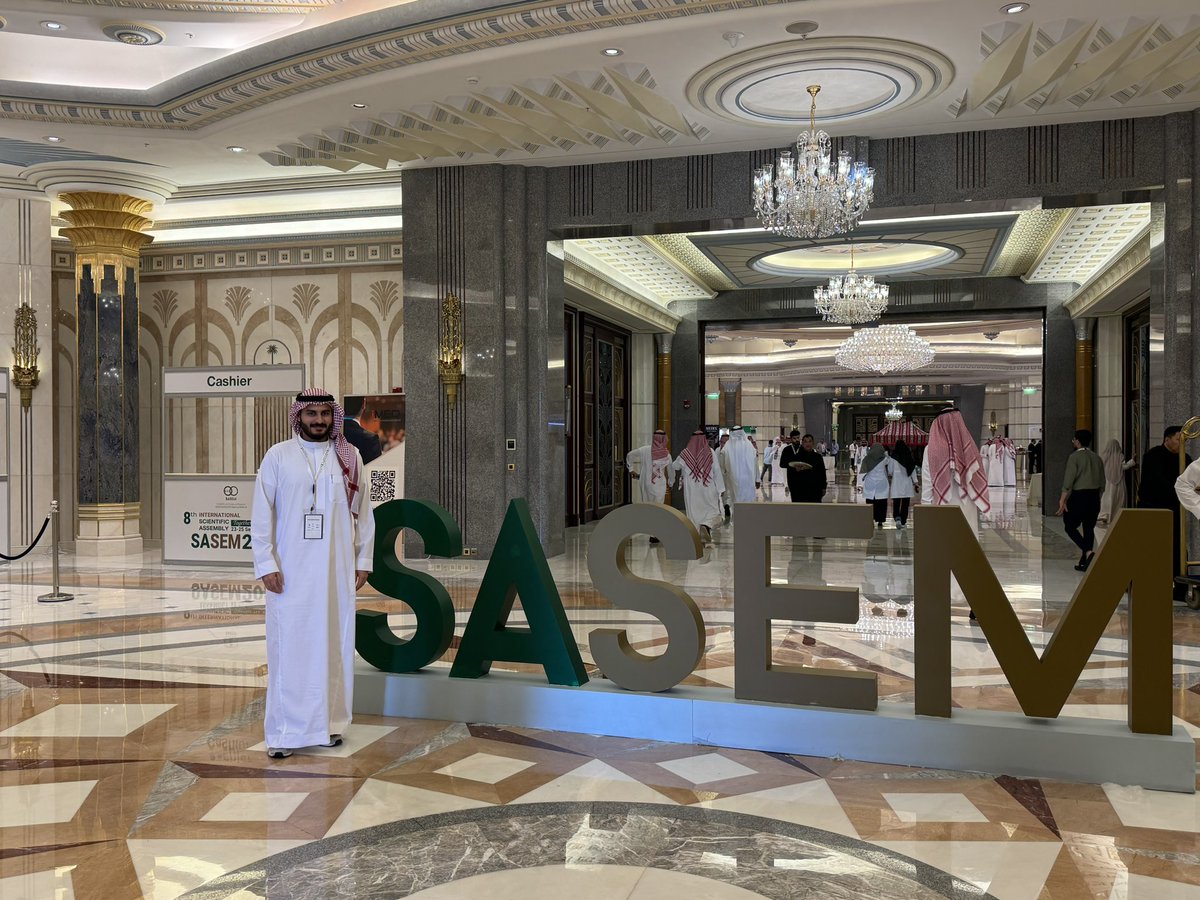 Raffah_Az's tweet image. 1st DAY of SASEM 2023 was very satisfying and rewarding 🇸🇦😍

Thanks a lot for this wonderful day !

#SASEM2023
#togetherweadvance