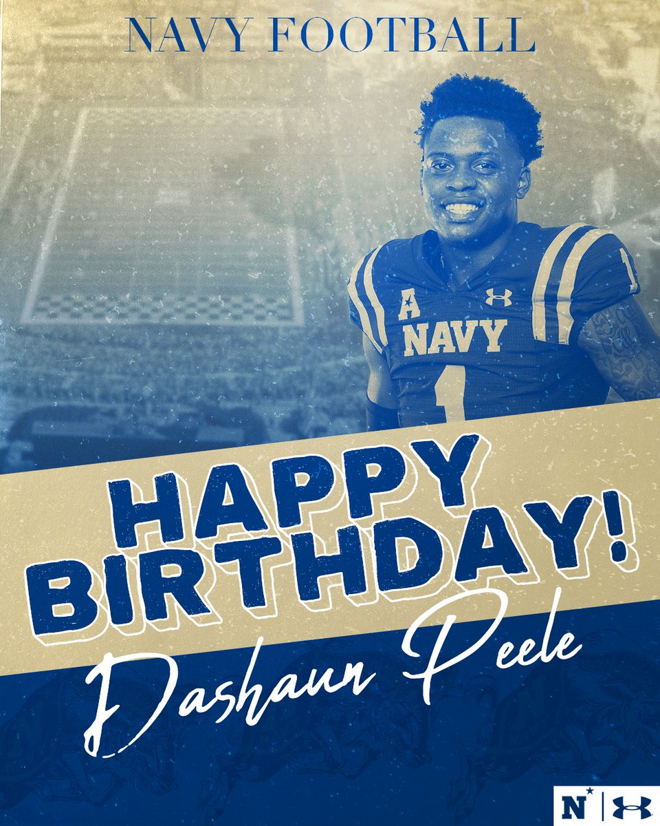 Happy Birthday <a href="/sglov1/">.</a> and <a href="/Dpeele_1/">Dashaun Peele</a>!

#GoNavy | #RollGoats