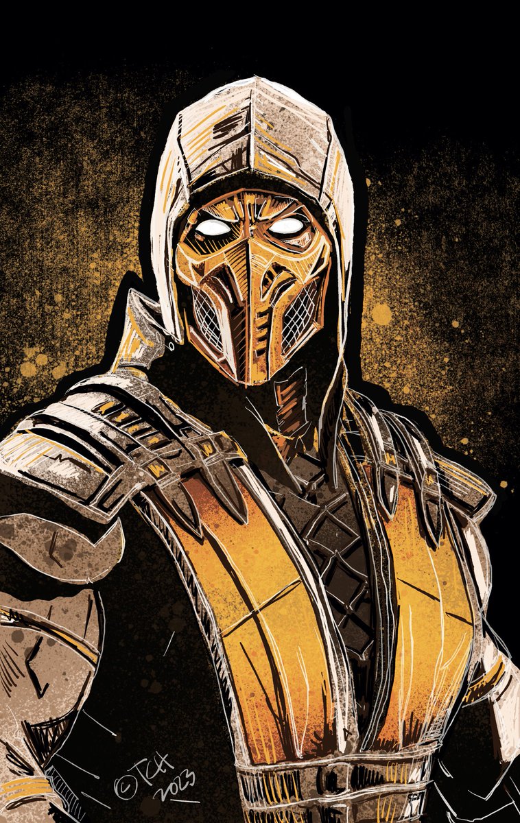 missprime's tweet photo. Get over here. #Scorpion #mortalkombat https://t.co/ouSezh4KEa