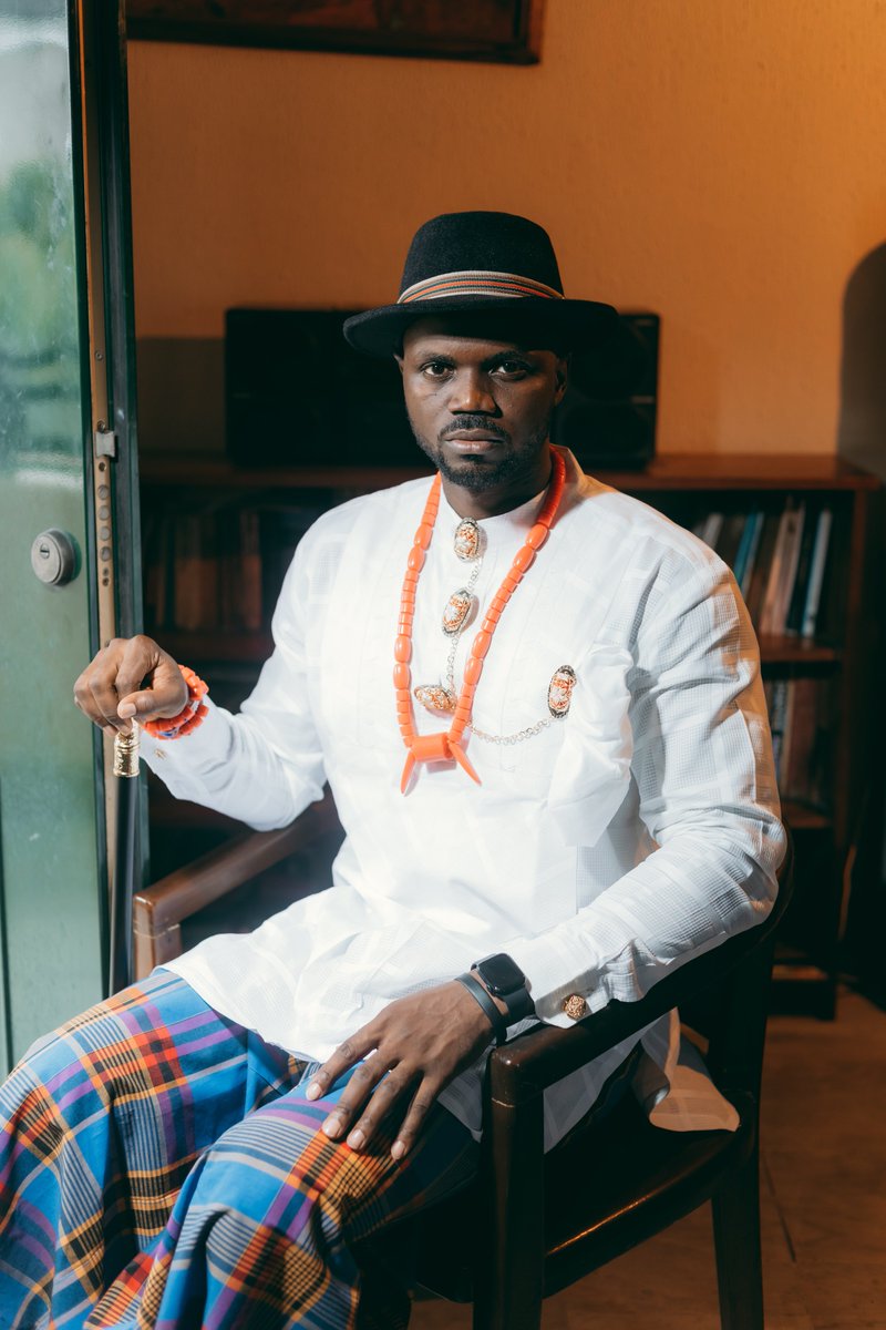 FortuneChuku's tweet image. Okay, okay. The photographer sent these and I had to. 

Album title: Port Harcourt Boy Goes Cultural