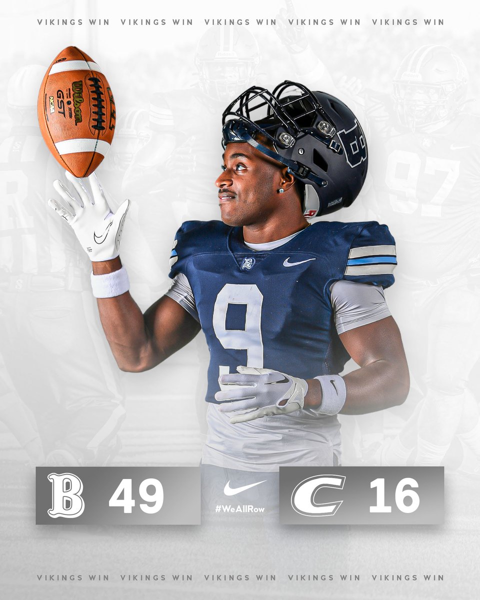 BerryVikings's tweet photo. 🏈 @BerryFootball gets their first conference win in dominant fashion! 🔥

#WeAllRow https://t.co/lqzriwXeyy