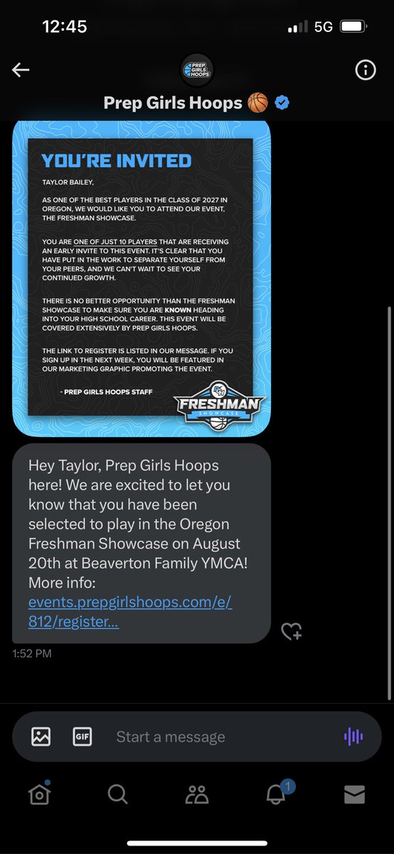 TaylorBailey27's tweet photo. Very grateful for the opportunity I had! https://t.co/5FpeGFaCVd