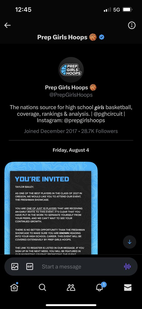 TaylorBailey27's tweet photo. Very grateful for the opportunity I had! https://t.co/5FpeGFaCVd