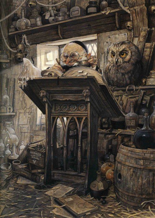 Darklings!

Our somewhat tolkienesque journey into the unknown ends tonight. Maybe it's time to settle down and read a good book? We'll see about that - new #ofdarkandmacabre theme and #picturewantsastory game tomorrow!

🎨 Jean-Baptiste Monge