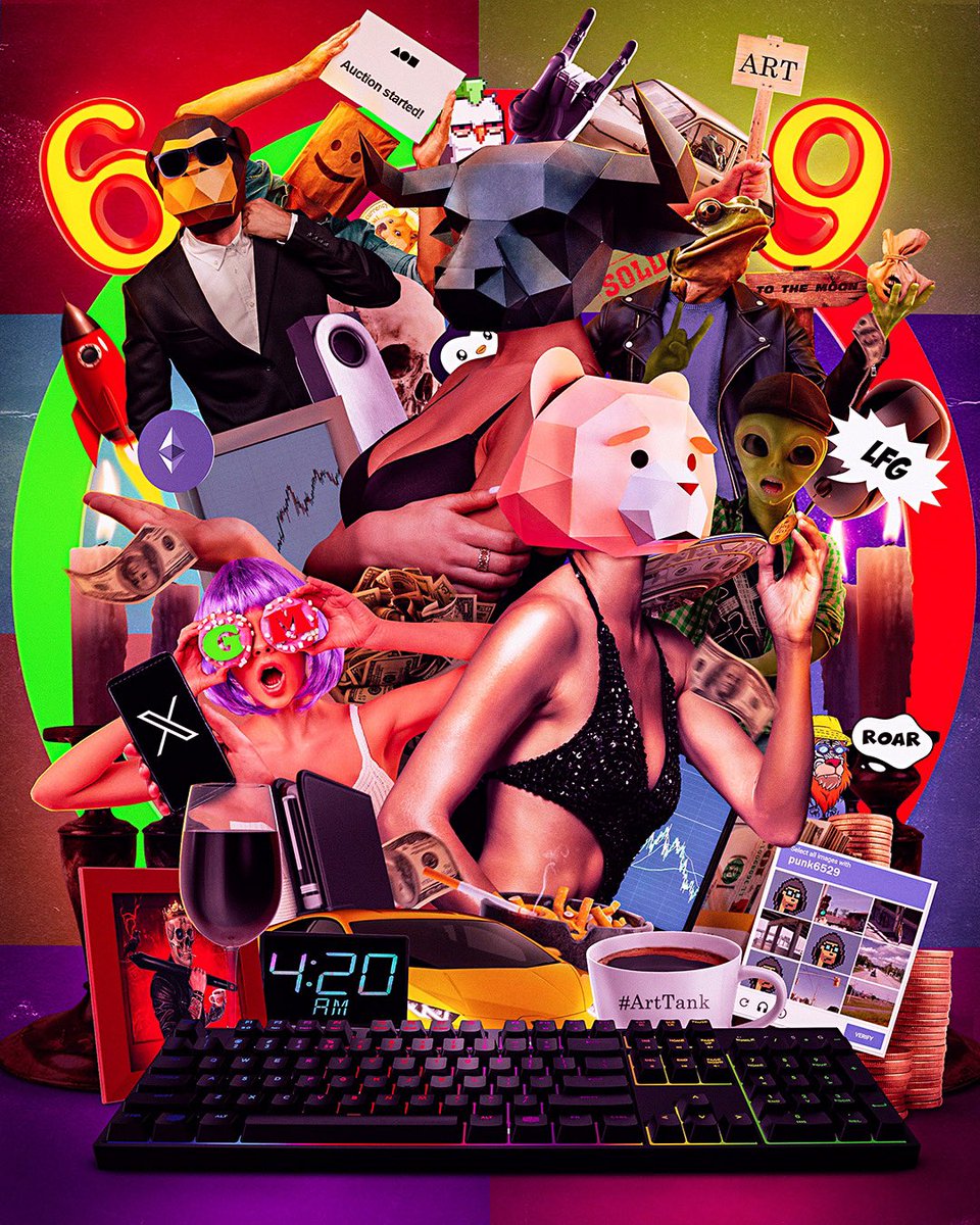 <a href="/RealKatoOG/">Kato</a> Bull vs. Bear

🐂 Limited edition 

🚨 10 editions 👉🏽 0.03 $ETH

foundation.app/collection/69-…

<a href="/TinaRokhfrouz/">Tina Rokhfrouz</a> <a href="/B1ack_Hawk_sb/">Black Hawk 🦅</a> <a href="/vera_arts_nft/">VERAarts</a>