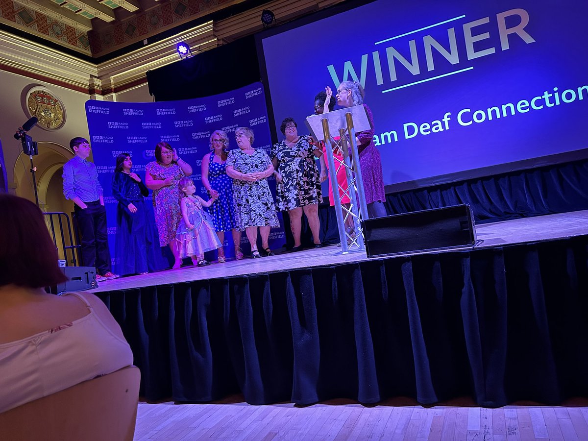 rotherhamdc's tweet photo. 💚🥰🎉Team RDC are so proud to announce that we have won the BBC Radio Sheffield, make a difference award in the Together category. 💚🥰🎉
#BBCRadioSheffield https://t.co/15Ry6EcvVc
