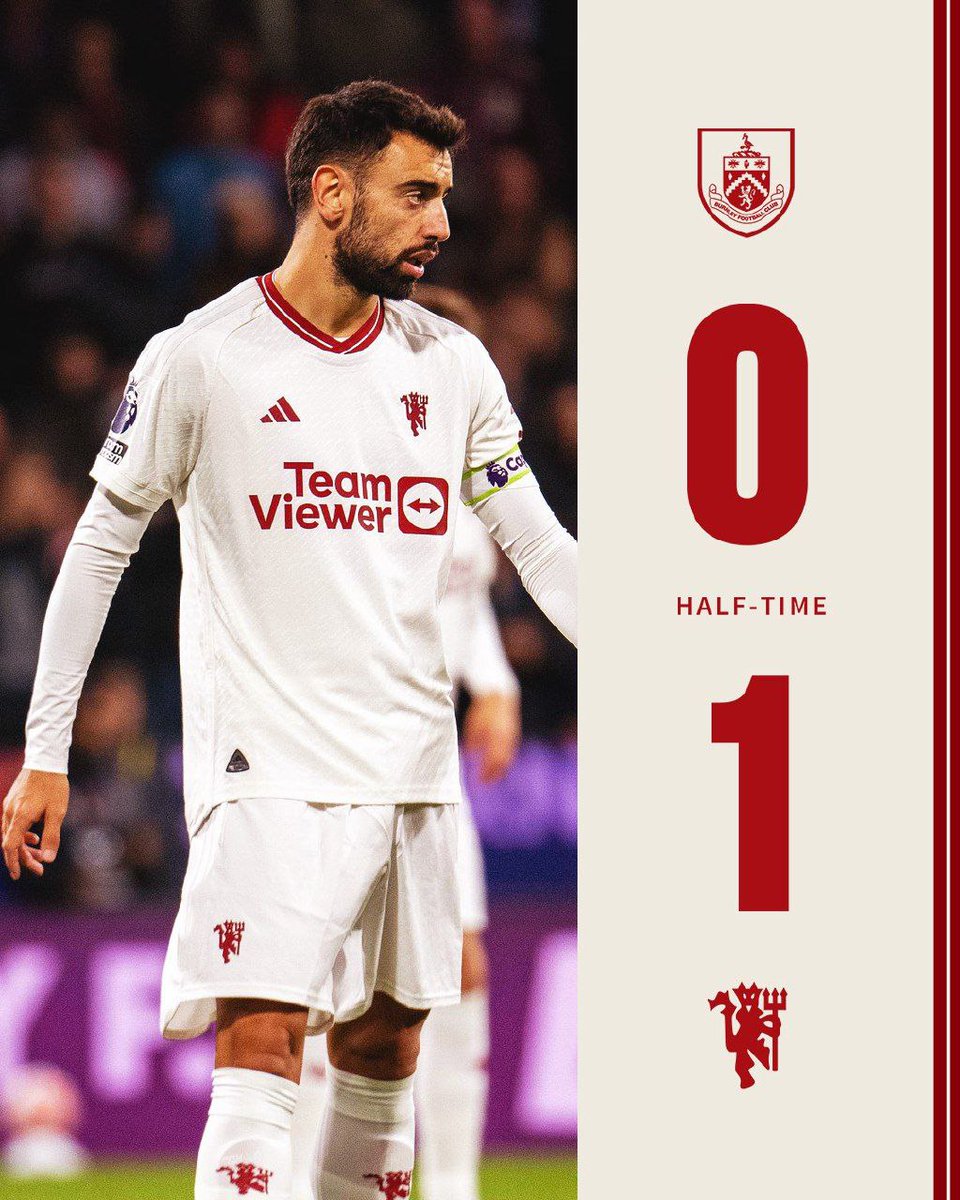 UtdChulo's tweet photo. Bruno Fernandes, the driving force of Manchester United, lights up the pitch once again, securing the lead with his exceptional skill and determination. A true inspiration to fans and teammates alike! ⚽👏 #BrunoMagic #MUFC https://t.co/HWjLg6Qbcb