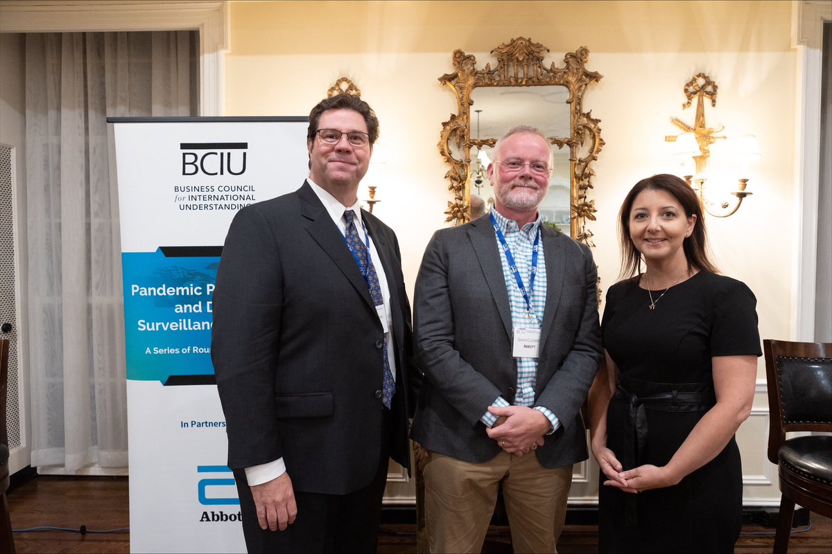 CDCDirector's tweet photo. @CDCgov Joined the Business Council for International Understanding for a panel on how effective real-time, community-based diagnostics can help prevent public health threats from becoming pandemics. https://t.co/ENBo6X3pru
