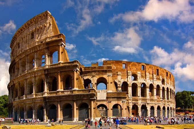 thehistfact's tweet photo. The Colosseum

The Colosseum in Rome is not just an ancient amphitheater; it's a window into the past, where gladiators once battled and crowds roared. This iconic structure stands as a symbol of Roman engineering brilliance and the legacy of an era long gone. 🏟️ #History https://t.co/fKmPvusGx5