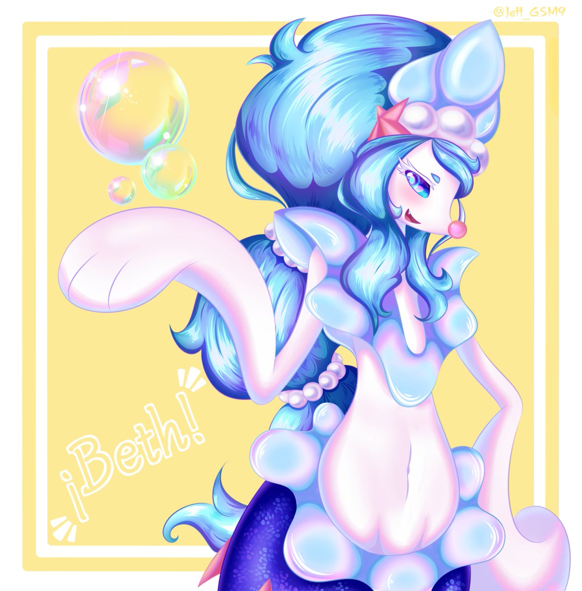Update on my first drawing of my OC Primarina, Beth
🦭✨
#Primarina #Pokemon