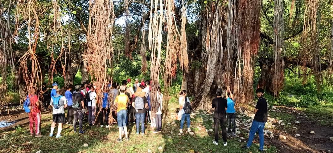 Islamabadies's tweet image. Thanks to all the hikers - cyclists and runners who were there to support a cause #SaveMHNP   

Hike was started from a big ancient banyan tree near Sinyari Village #Islamabad - locals said that its around 1000 years old and needs care from concerned authorities to survive.  

12