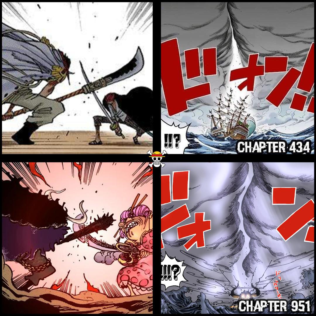 Jusqu'à présent aucuns amiral n'a montré une telle démonstration de force sur un simple échange de coup 🤷‍♂️ #ONEPIECE1093