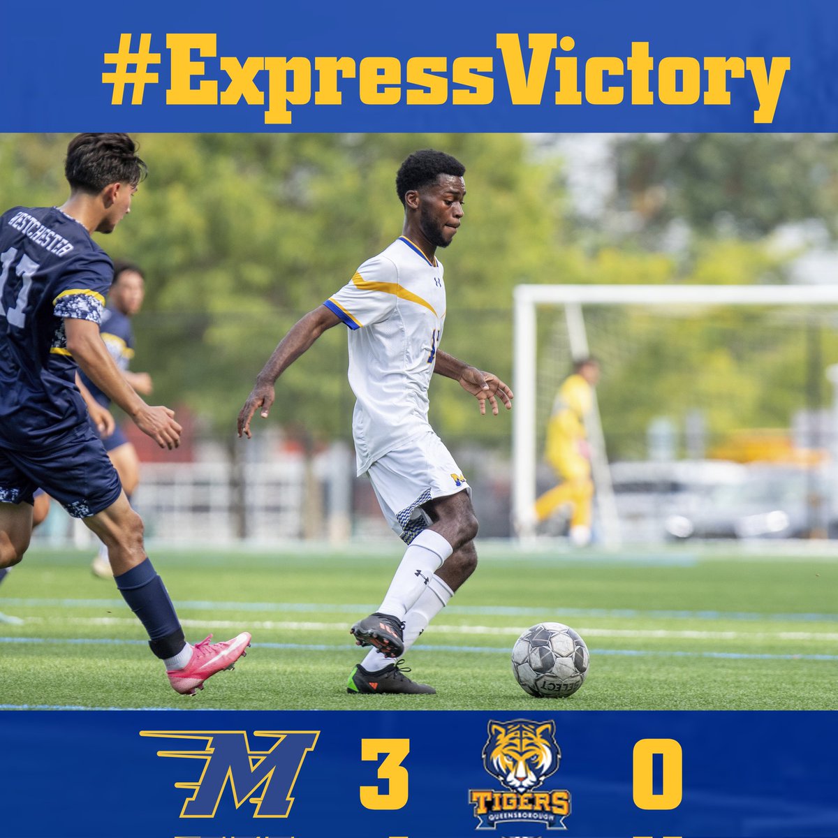 MonroeExpress's tweet photo. Congratulations to #ExpressMSOC on a big Region 15 victory!
#ExpressVictory #ExpressPride #NJCAARegion15 #NJCAA #NJCAASoccer @News12BX #AllAboard https://t.co/lFYWfUNw09