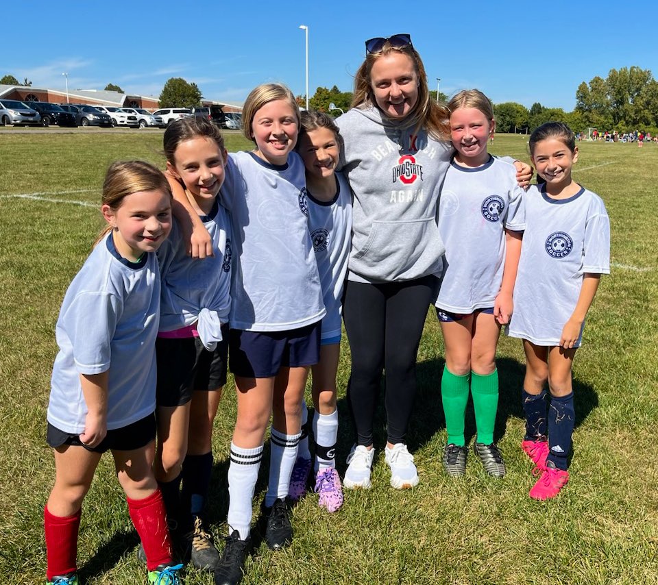 It was a beautiful day to watch these 1st-4th graders play soccer⚽️💙 @BrooksideBcats1 #itsworthit