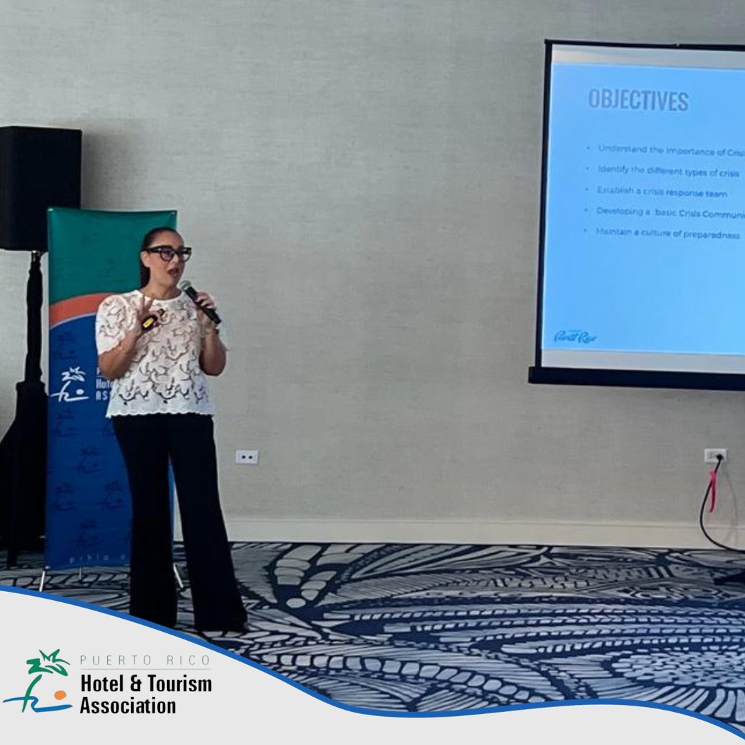La Asociación de Hoteles y Turismo de Puerto Rico, en colaboración con Discover Puerto Rico, ofreció ayer el taller sobre Manejo de Crisis y Situaciones en la Comunicación, en el Hotel Royal Sonesta San Juan.

<a href="/discover_PR/">Discover Puerto Rico</a>