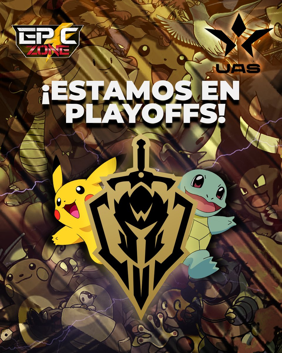 WarLegionEsport's tweet photo. LA LEGIÓN AVANZA🏆🔝

Nuestros guerreros de #PokemonUnite se meten en los playoffs del Unite America Series de @MizuLegends 💪🏽

DOMINANDO.

#BeLegion🛡 https://t.co/77Uul5sgdZ