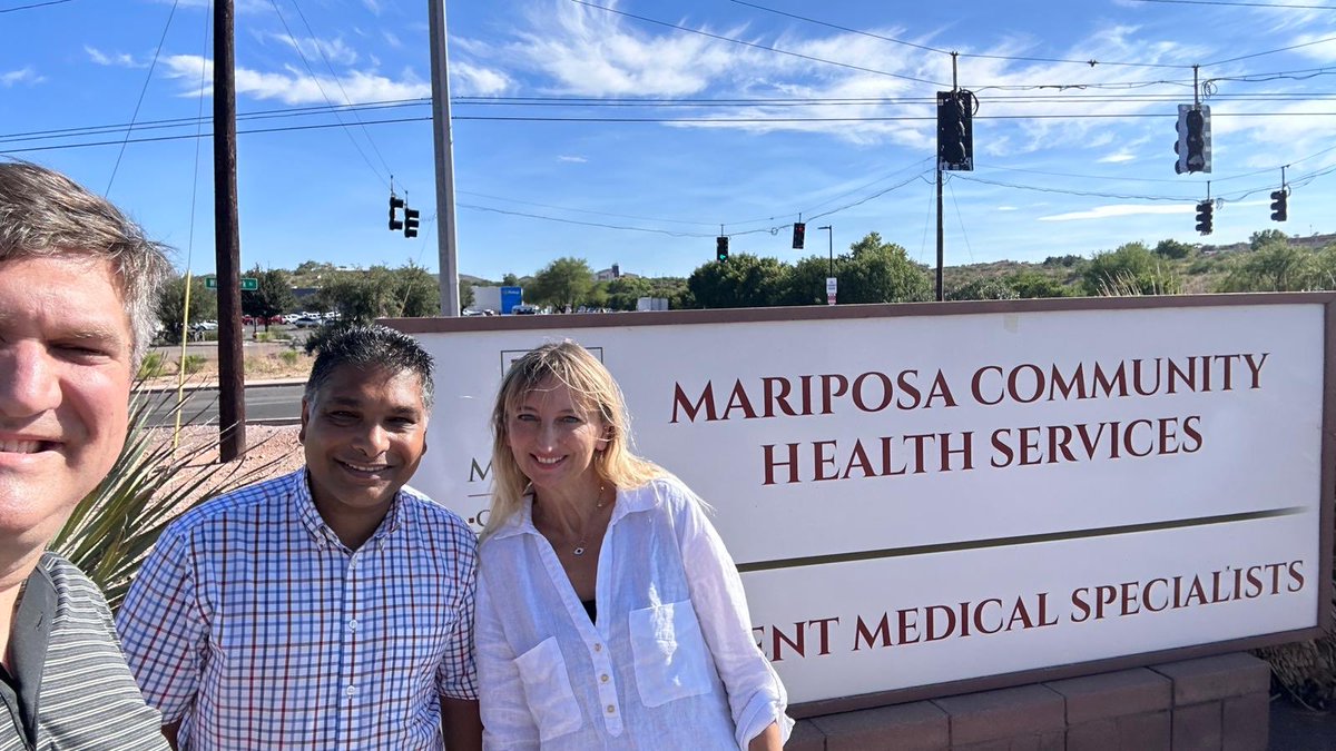 Visiting local community health centre with ⁦<a href="/michaelgrandner/">Dr. Michael Grandner</a>⁩ and Dr Steve Mangar.