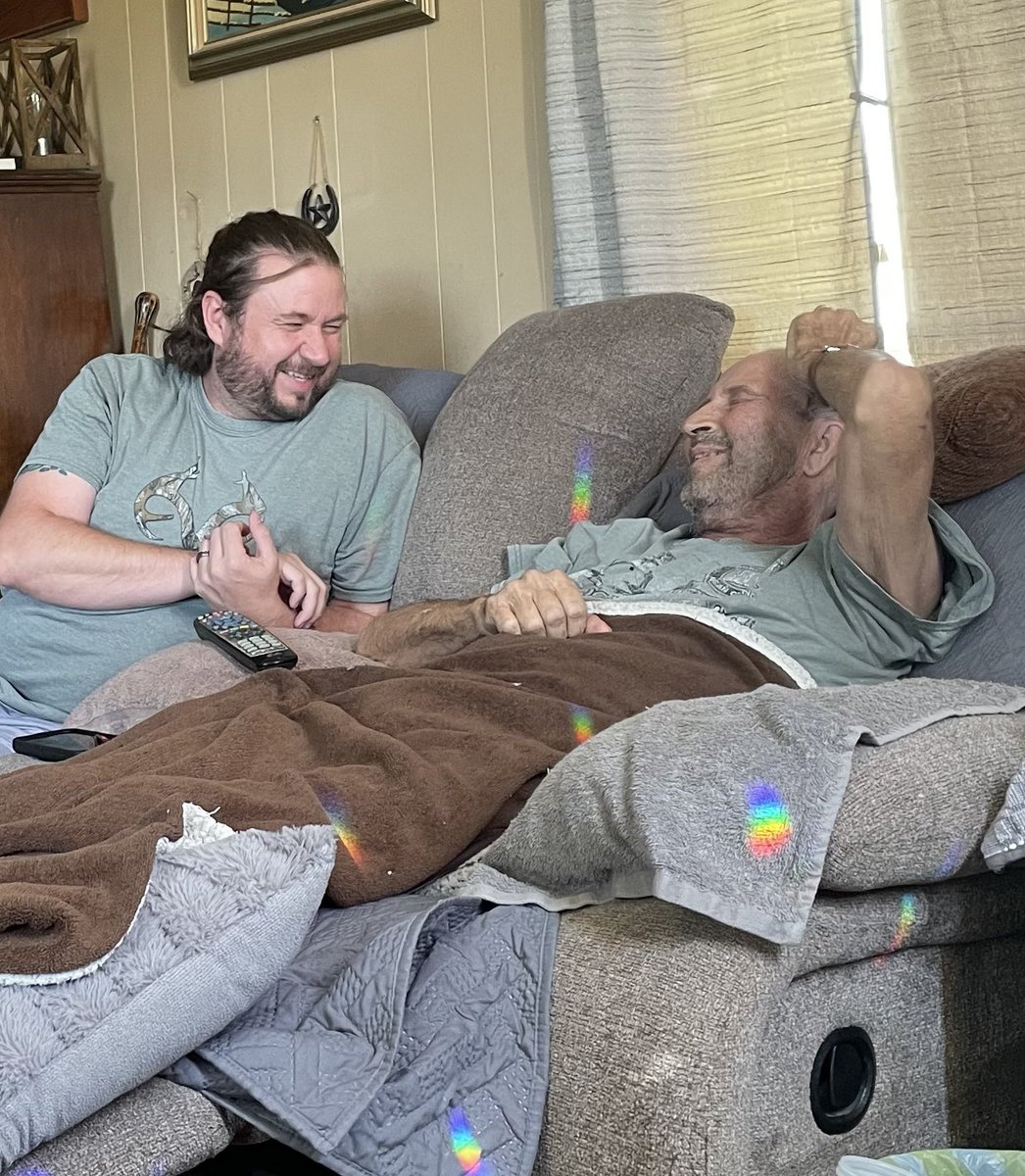 WRHoffmann1689's tweet photo. My father is within the last days of his life here on earth. Honestly, it puts a lot of things into perspective. People keep asking how I’m doing. Truth is, I hurt. I’m broken. Things just sucks. I know it will get better but right now it just sucks. https://t.co/RcLGwJbBNl