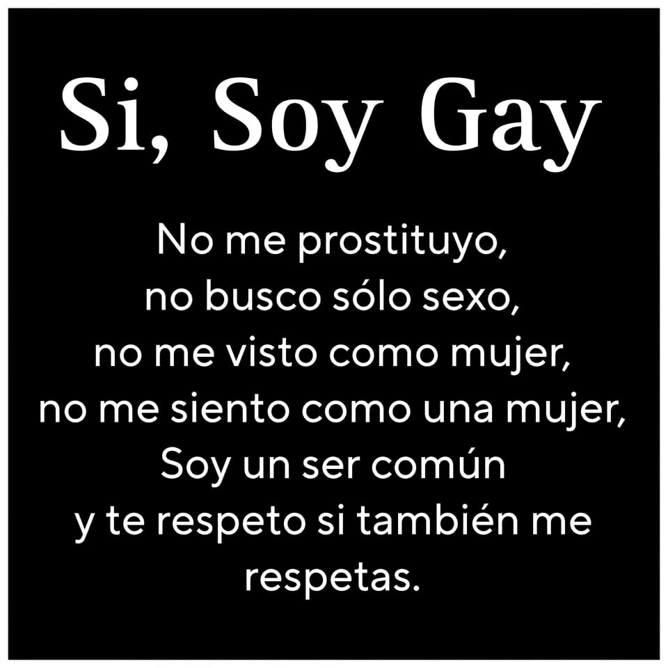 Y pa q estén claro me gusta es un tipo, no una lok...