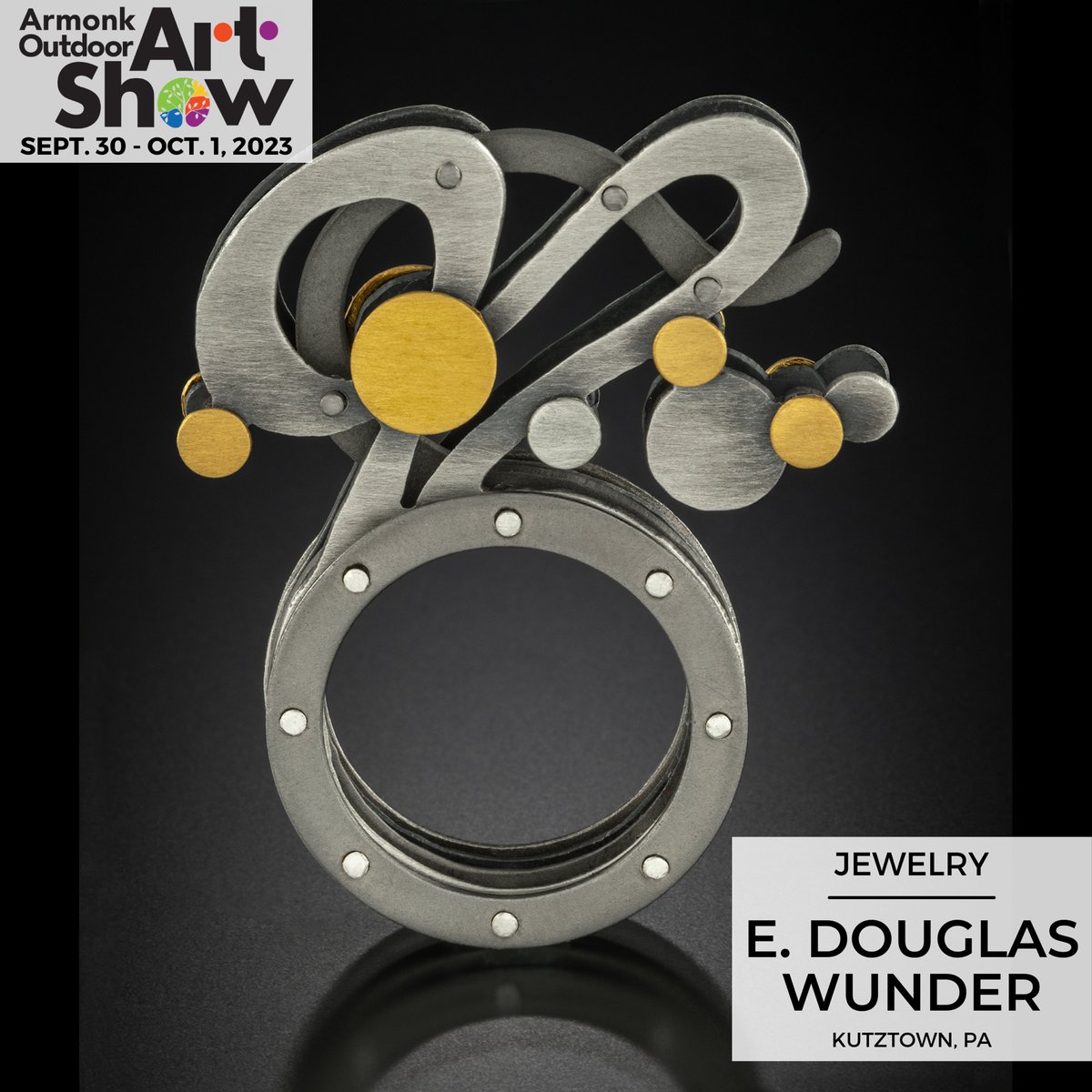 We welcome E. Douglas  Wunder to our 2023 Armonk Outdoor Art Show!

Save the Date: Sept. 30 + Oct. 1 

#armonkoutdoorartshow