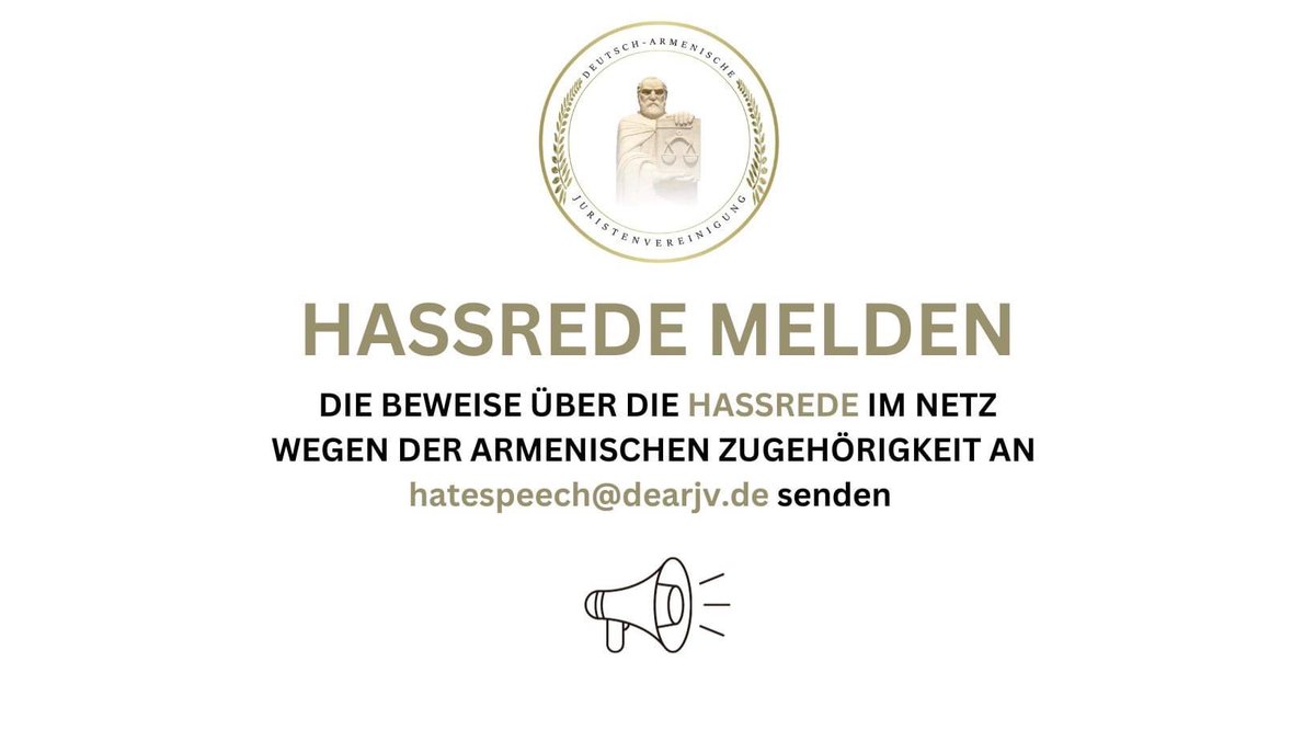 #Hassrede im Netz über Hatespeech@dearjv.de melden