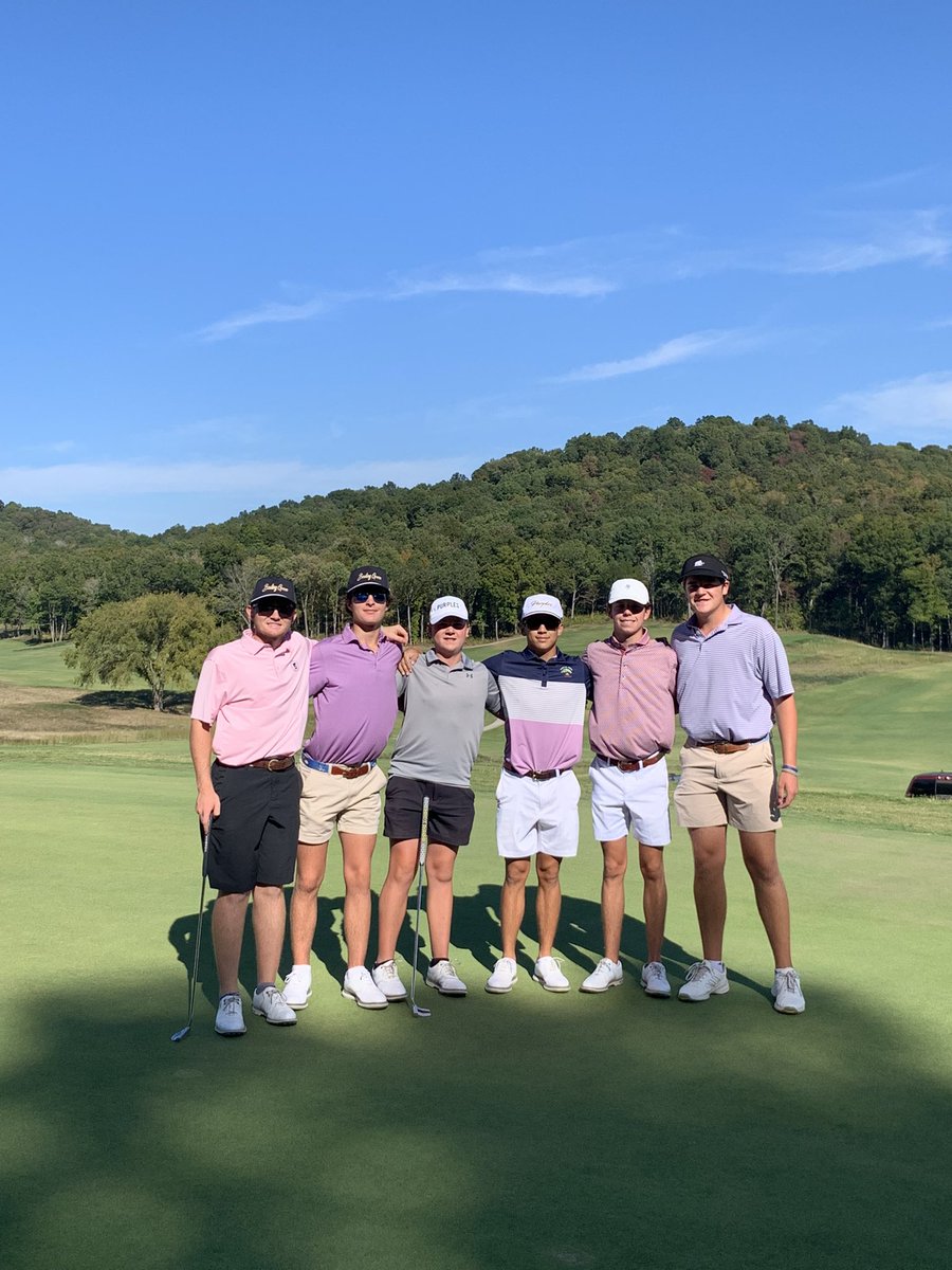 PurplesGolf's tweet photo. Huge thanks to @parkmammothgc for having us out ahead of round one of the state tourney! It gets better every time! https://t.co/pNa0E5jrj2