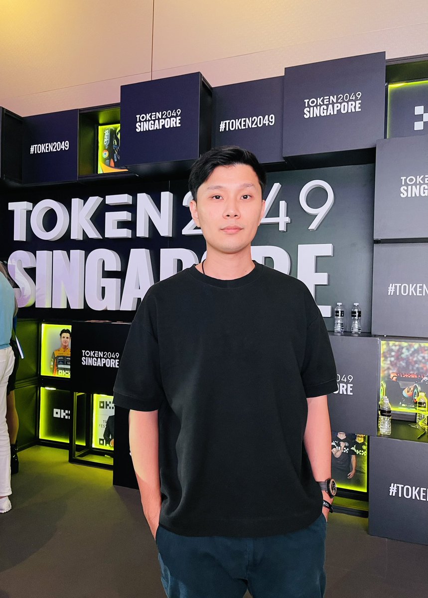 waynewu_io's tweet photo. Super busy past week @token2049 https://t.co/194plYv1nJ