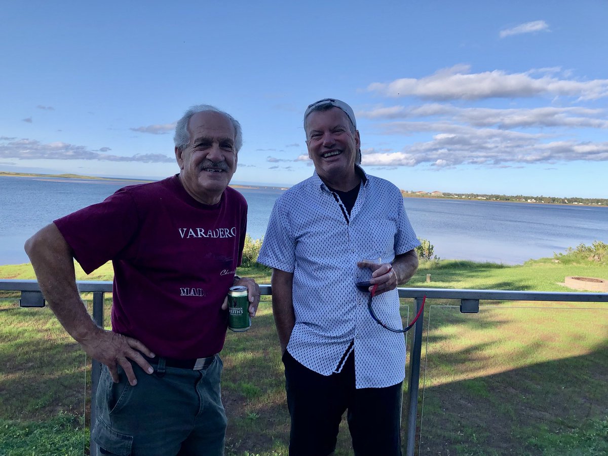 Caught up with Michael Keeler at his home in PEI.  Thanks for your hospitality and the tour of the Island.