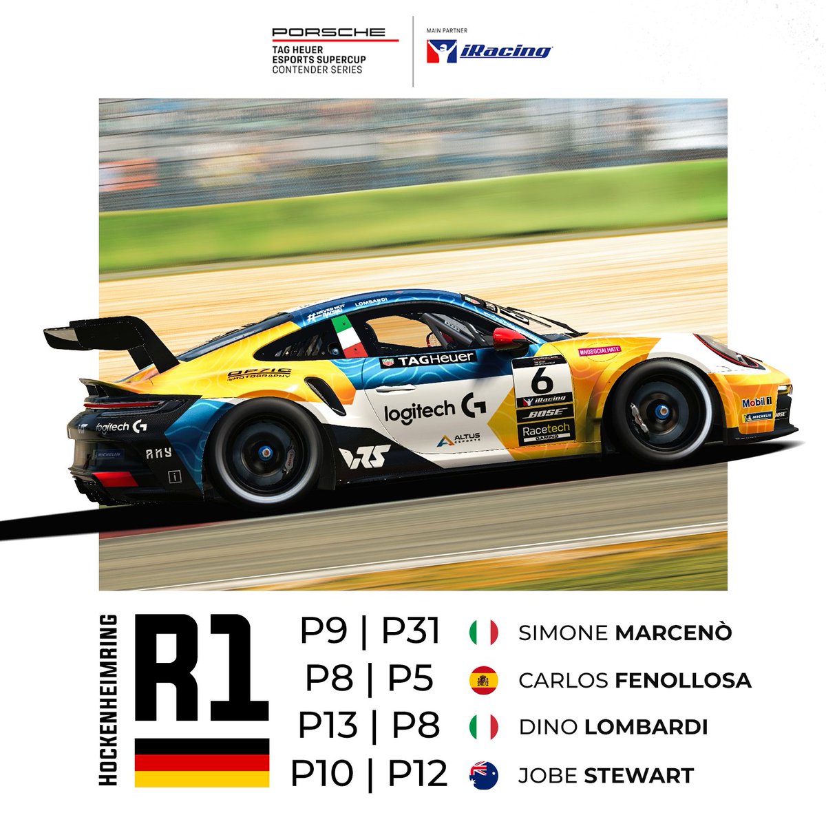 First round in the books, and plenty of points gained by our drivers to start the series. GG

Bring on Round 2!

#WeAreAltus #Contenders