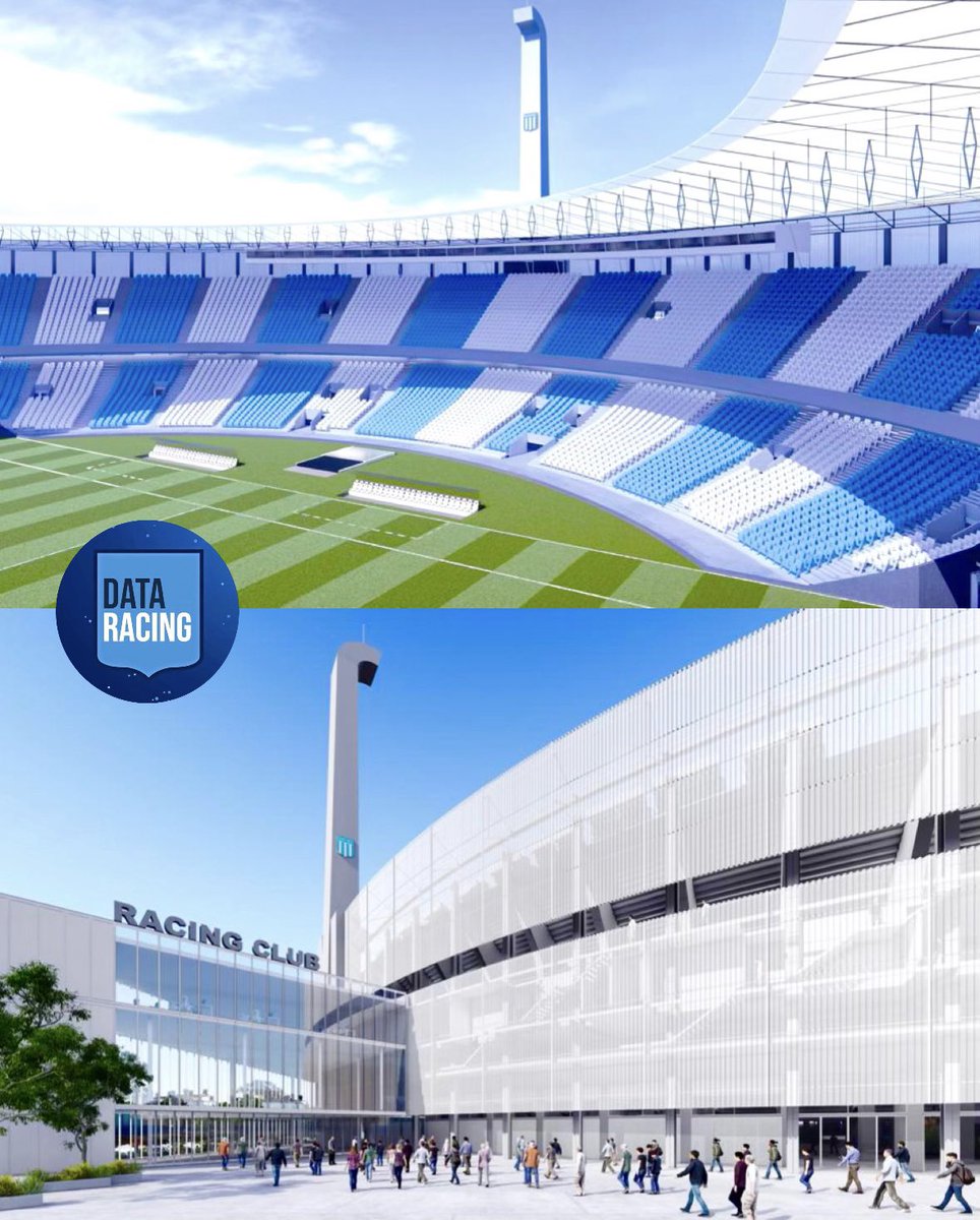 🏟️💣 ATENCIÓN - LAS IMÁGENES QUE UTILIZARON DESDE #RACING PARA PRESENTAR AL #CILINDRO COMO SEDE DEL #MUNDIAL2030.

¿QUÉ TE PARECE? 🤔